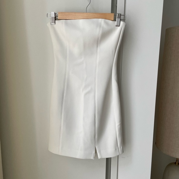 Bec & Bridge Dresses & Skirts - Bec & Bridge KARINA STRAPLESS SPLIT MINI DRESS